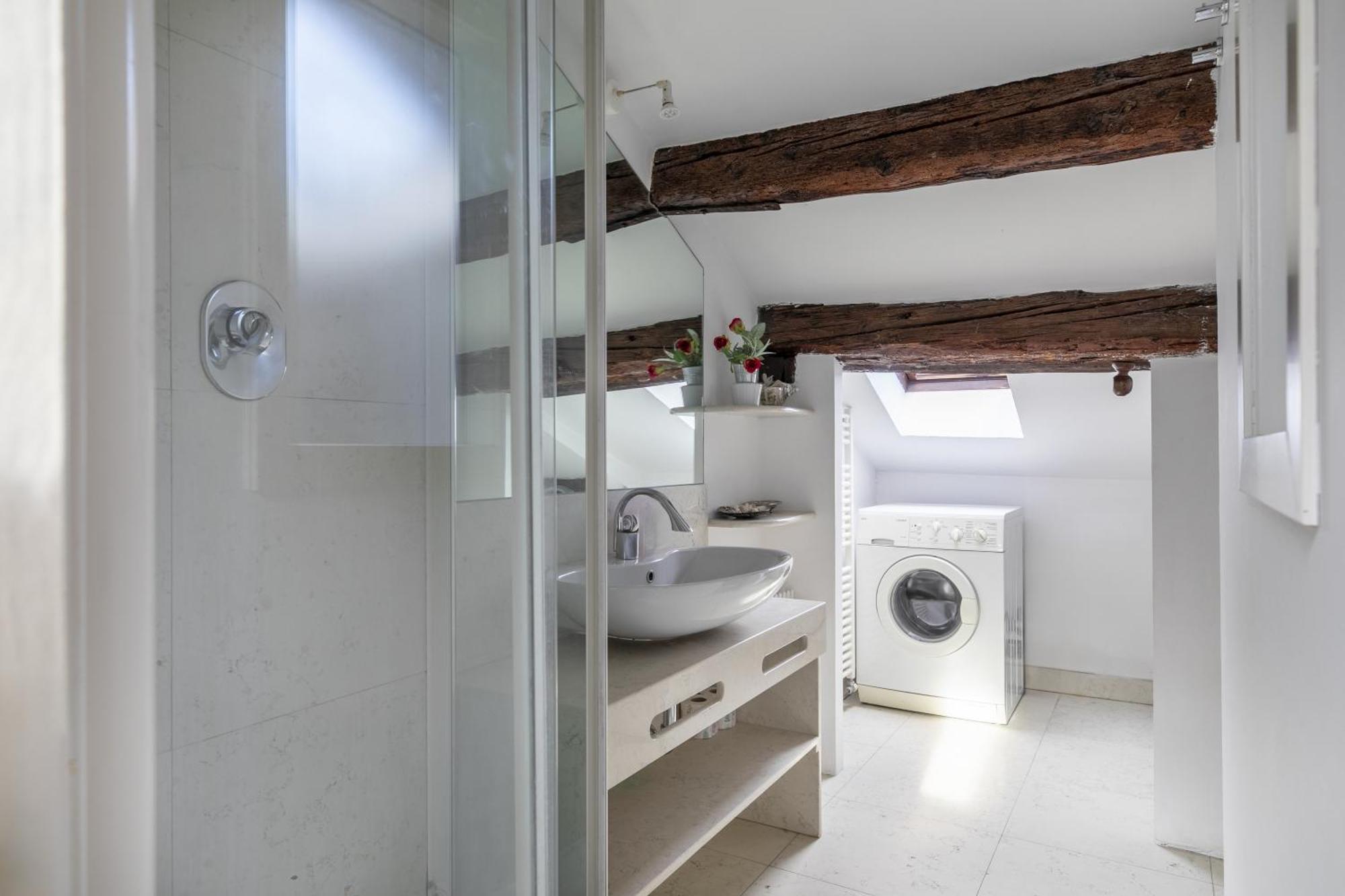 Nice Lovely Attic For 4 Person With Wifi - A/C Veneţia Exterior foto